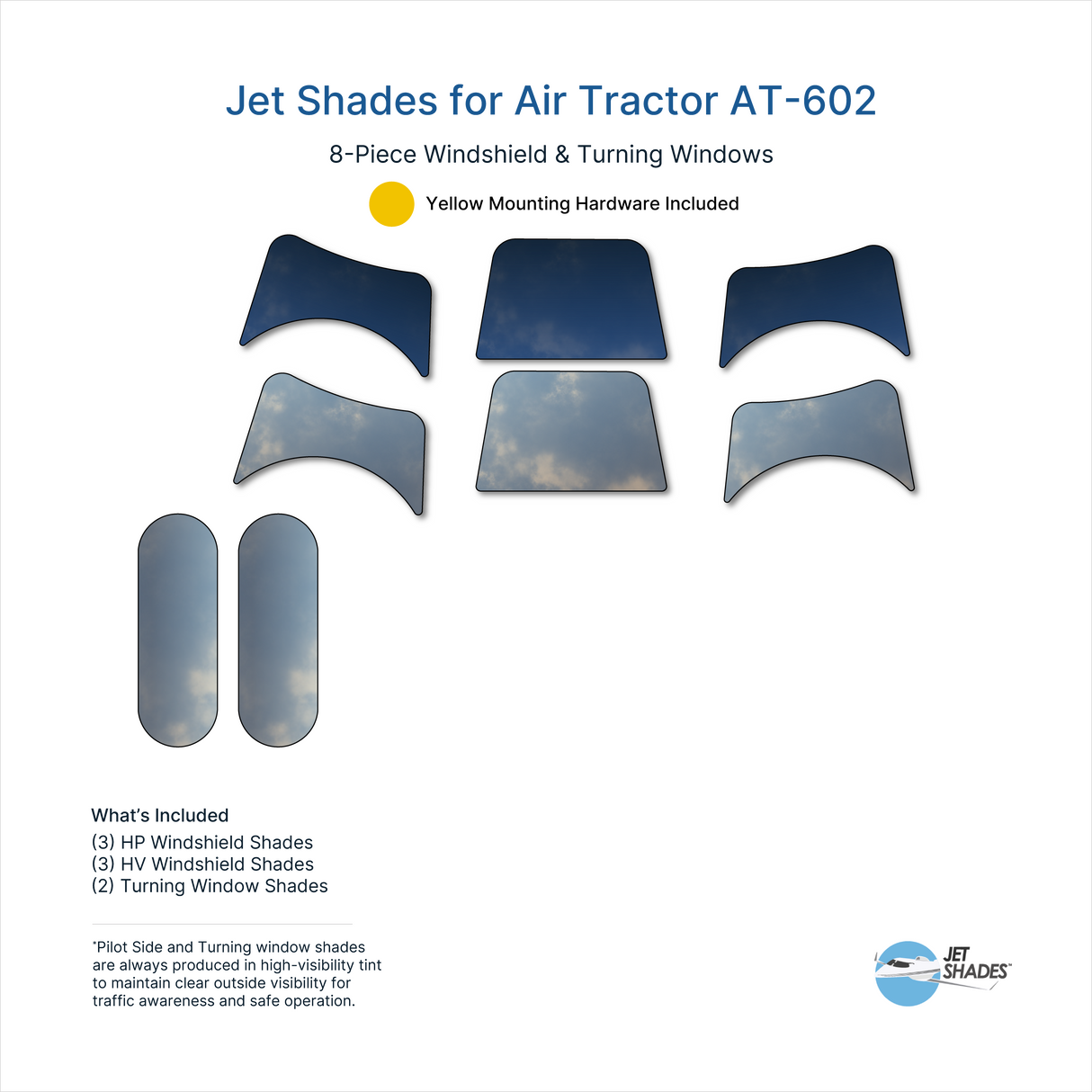 Jet Shades for Air Tractor AT-602