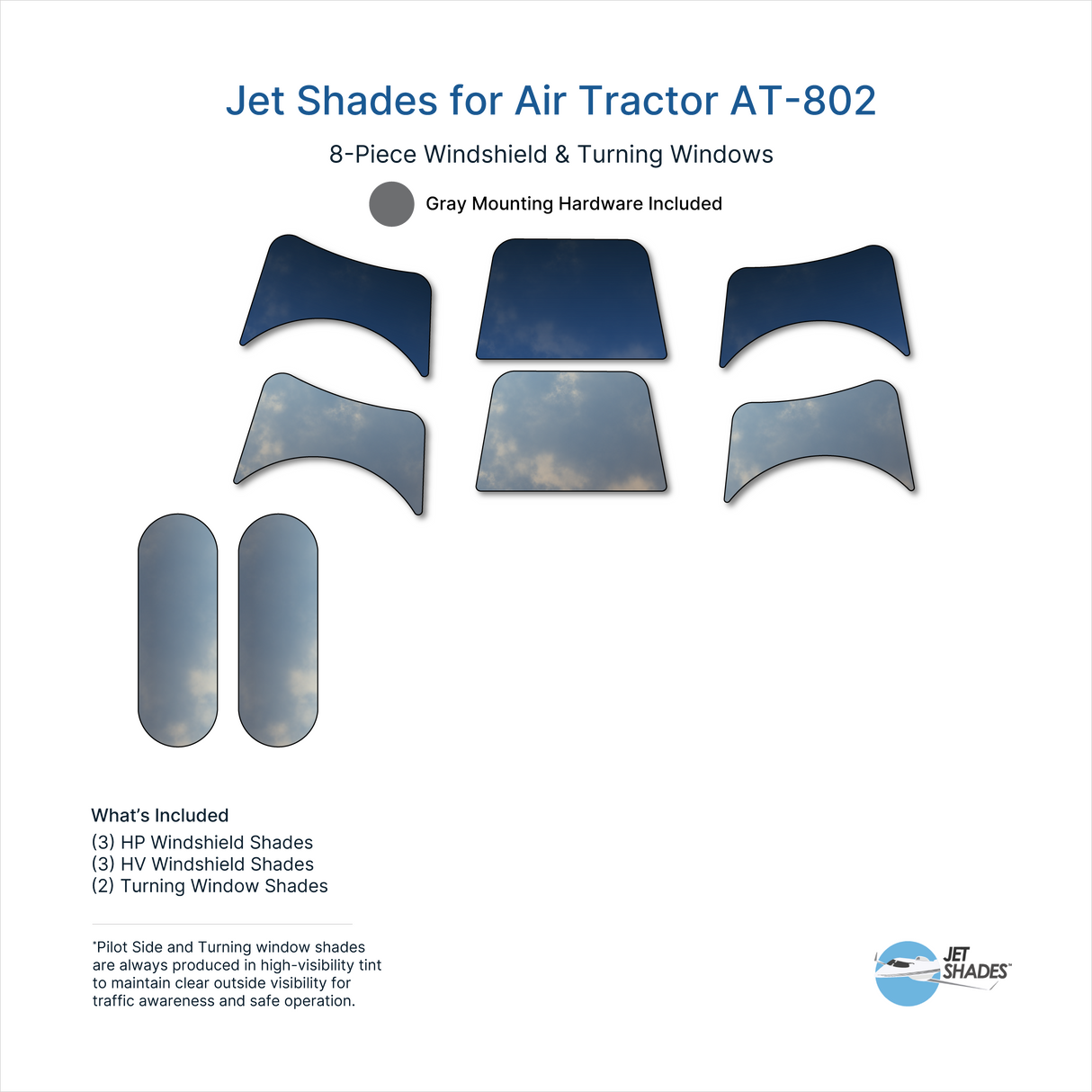 Jet Shades for Air Tractor AT-802