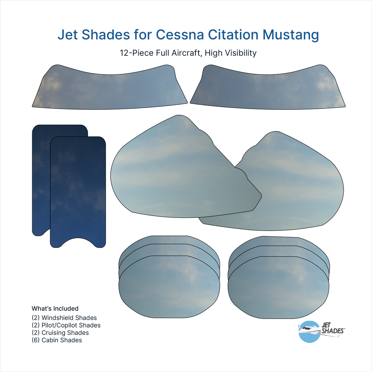Jet Shades for Cessna Citation Mustang