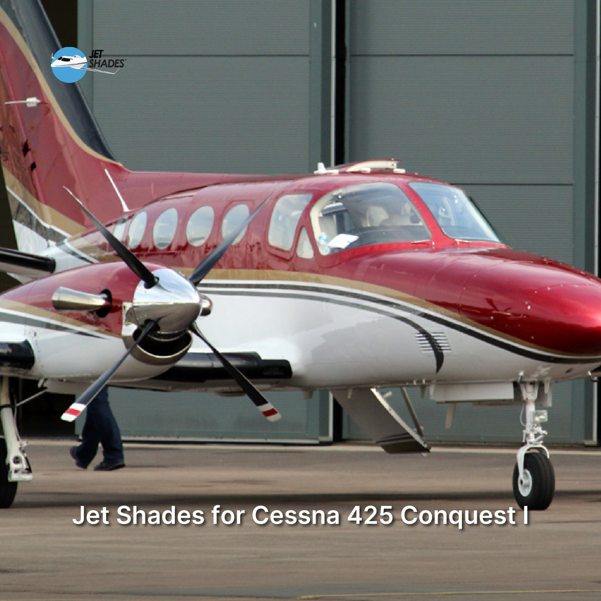 Jet Shades for Cessna 425 Conquest I