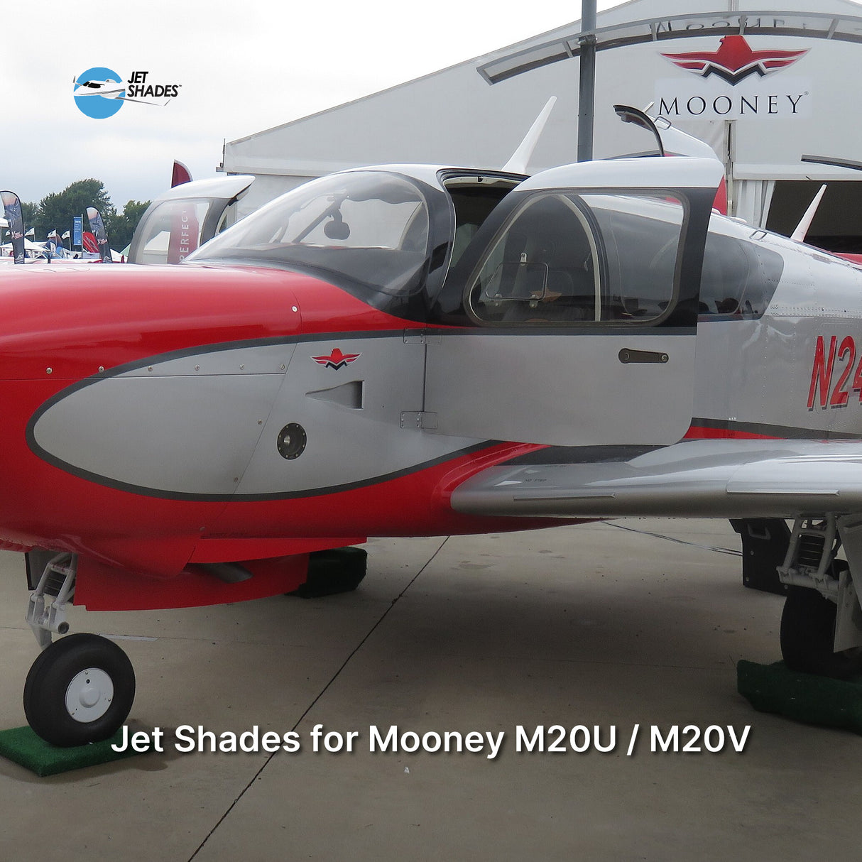 Jet Shades for Mooney M20U / M20V