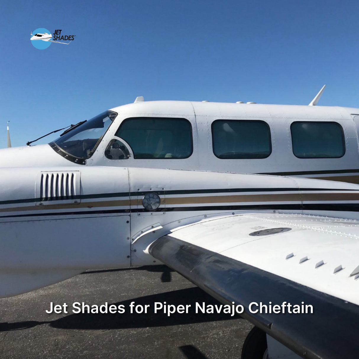 Jet Shades for Piper Navajo Chieftain