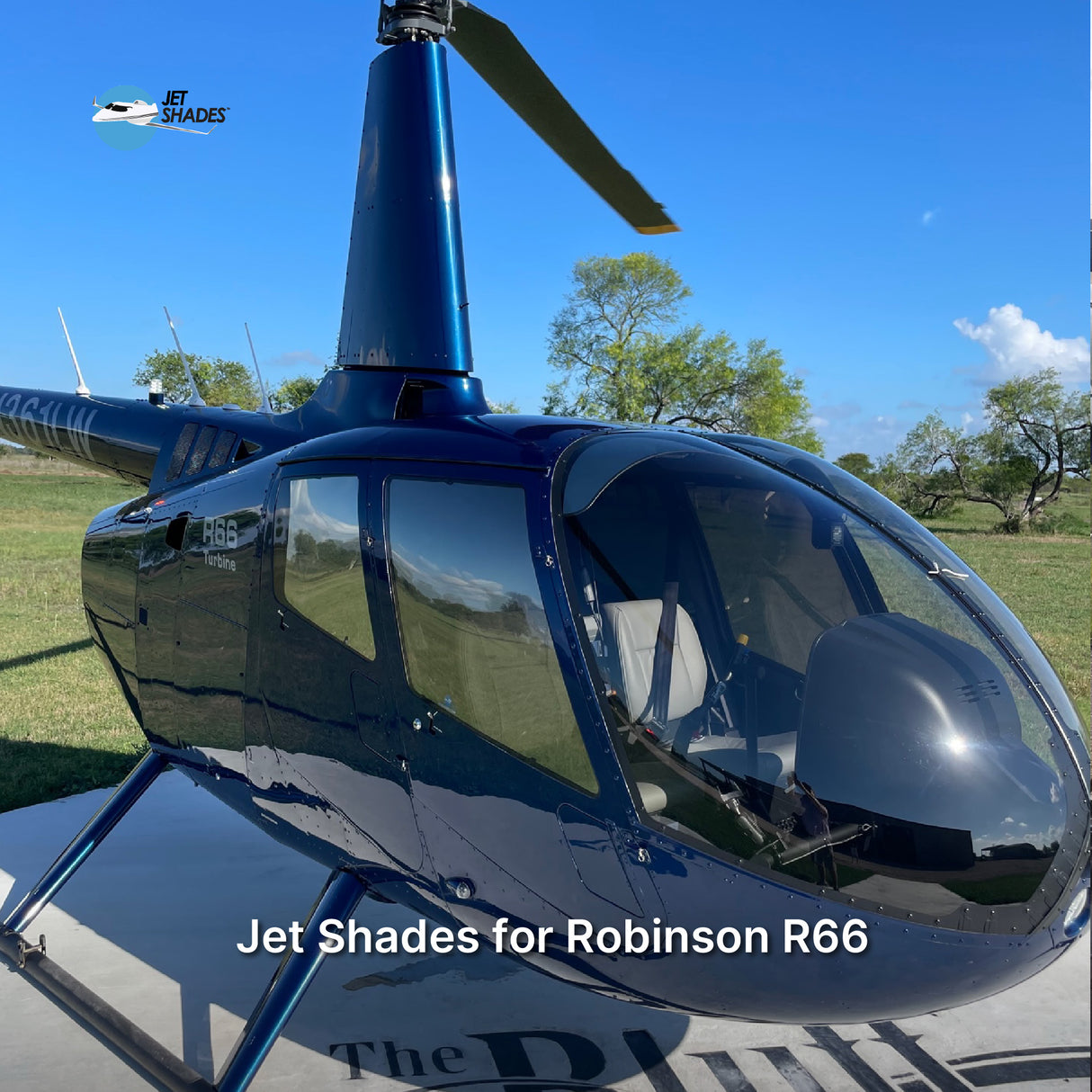 Jet Shades for Robinson R66