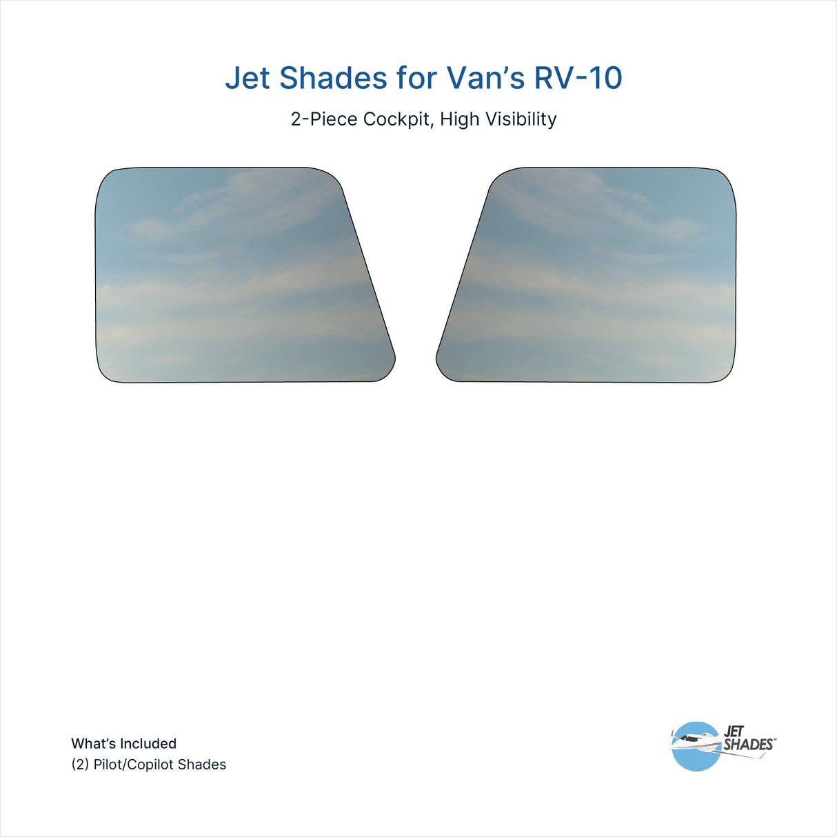 Jet Shades for Van's RV-10