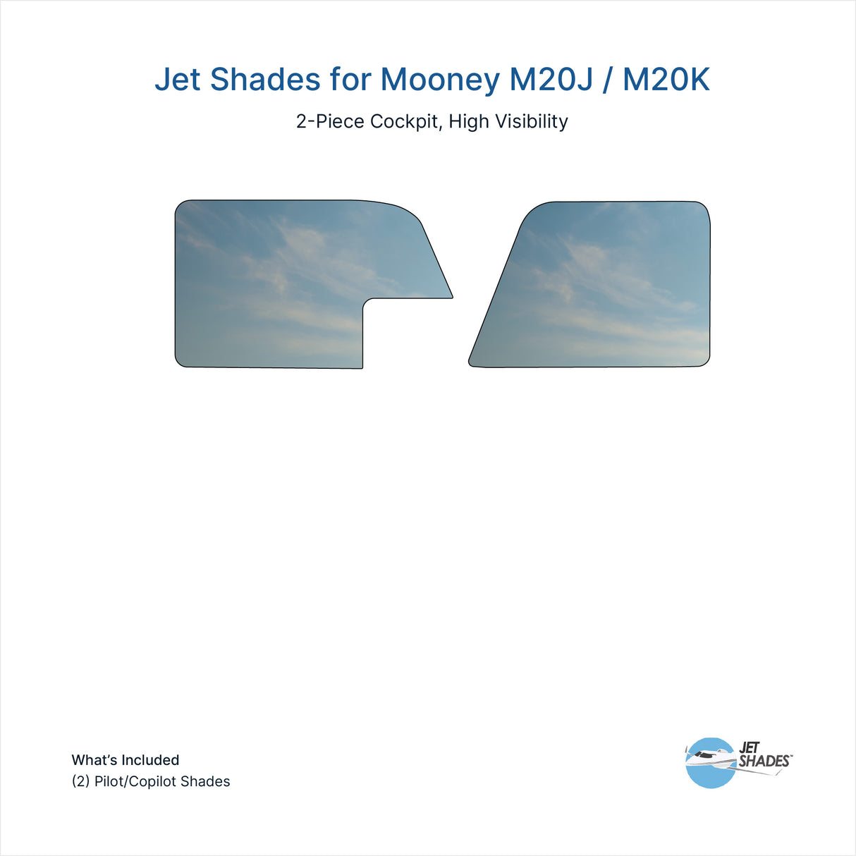 Jet Shades for Mooney M20J / M20K