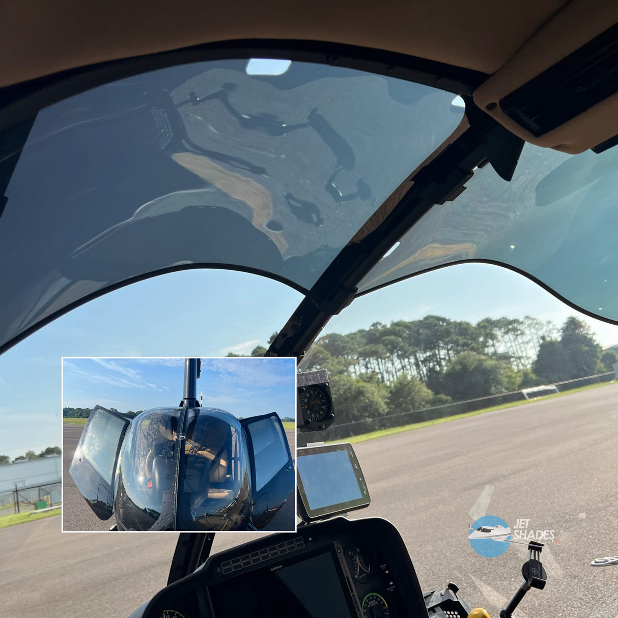 Jet Shades for Robinson R66