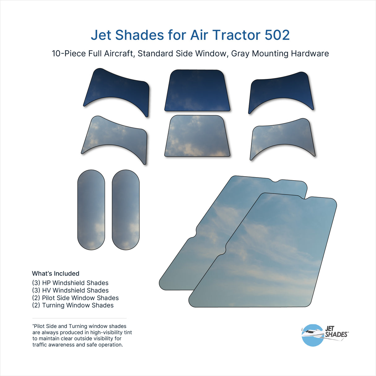 Jet Shades for Air Tractor AT-502