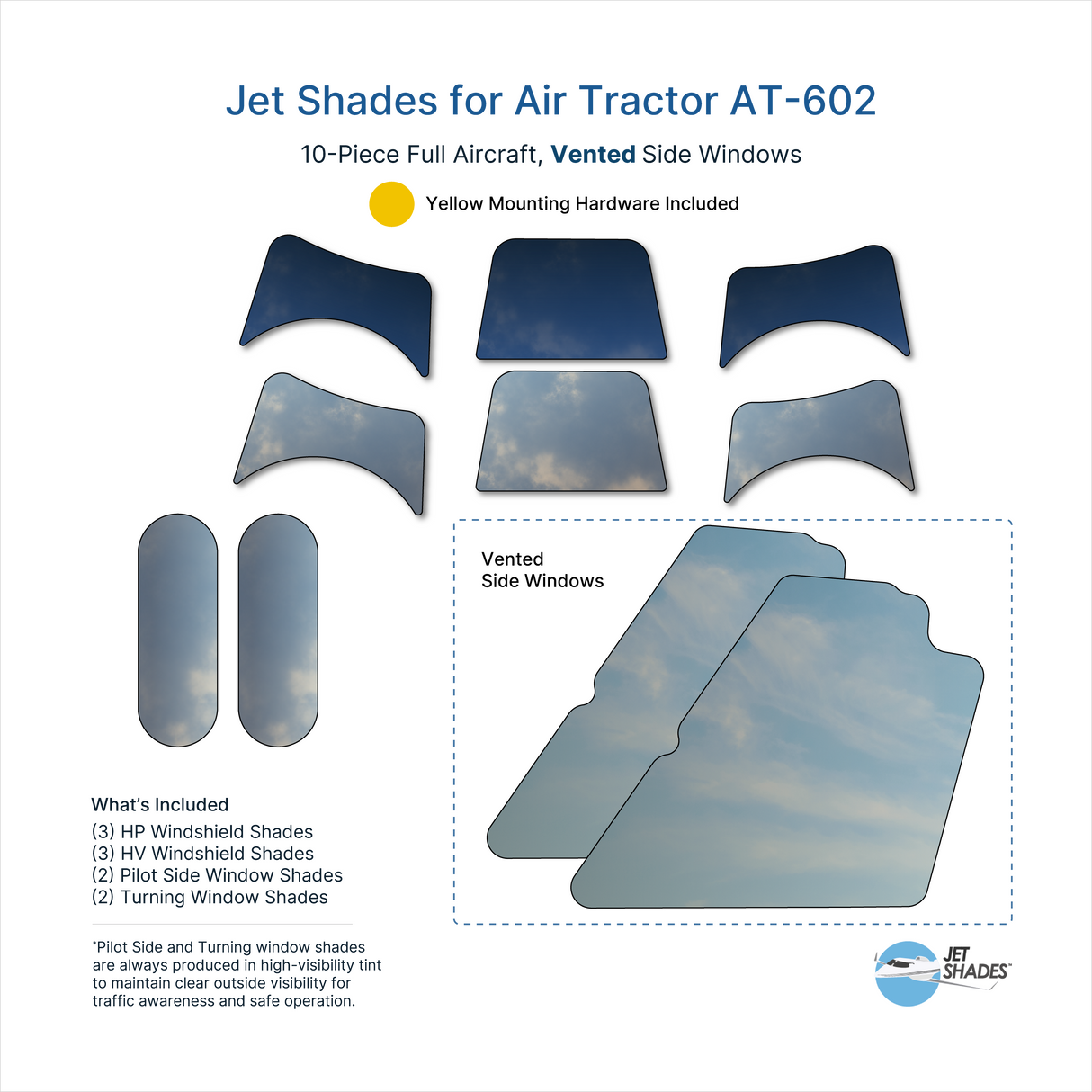 Jet Shades for Air Tractor AT-602
