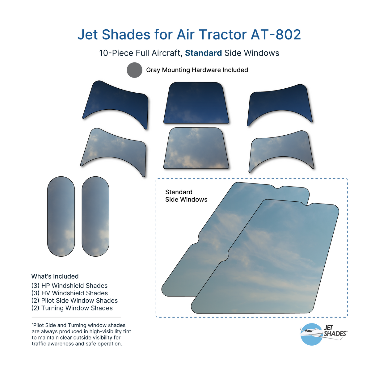 Jet Shades for Air Tractor AT-802