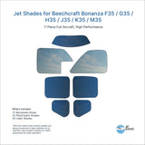 Jet Shades for Beechcraft Bonanza F35 / G35 / H35 / J35 / K35 / M35