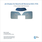 Jet Shades for Beechcraft Bonanza N35 / P35