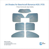 Jet Shades for Beechcraft Bonanza N35 / P35