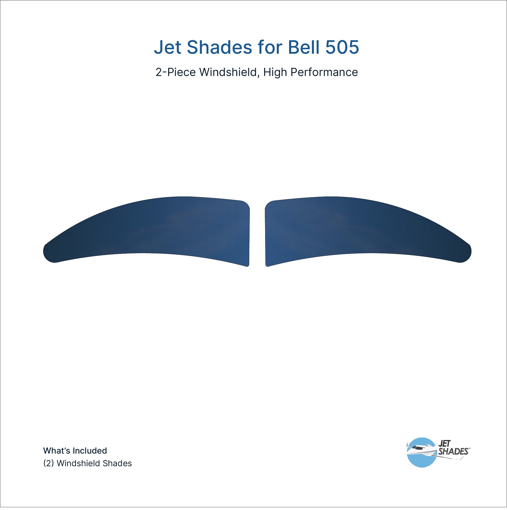 Bell 505 Jet Ranger X Helicopter Shades | Jet Shades