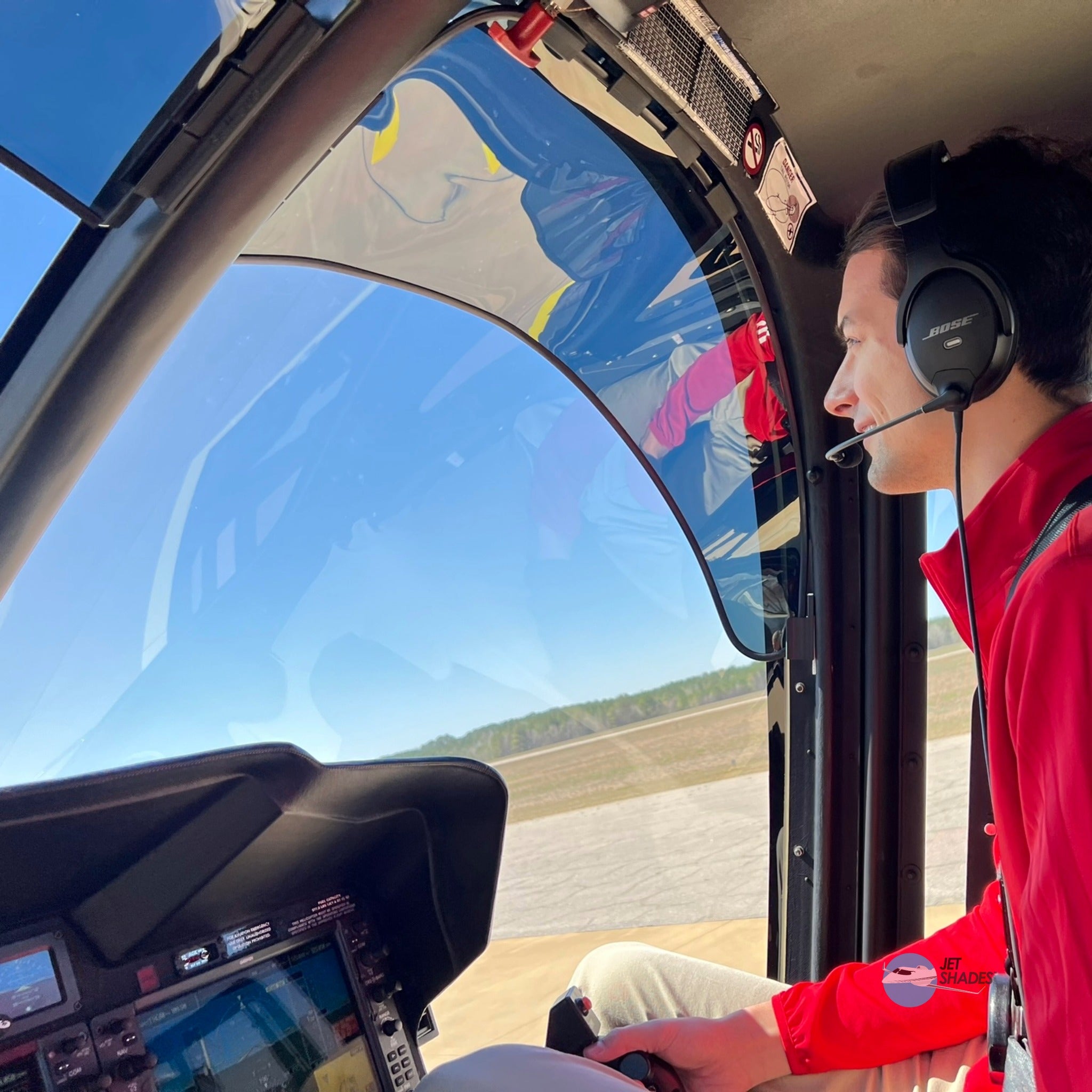 Bell Helicopter フライトジャケット Bell 505 Jet Ranger X Helicopter Shades | Jet Shades
