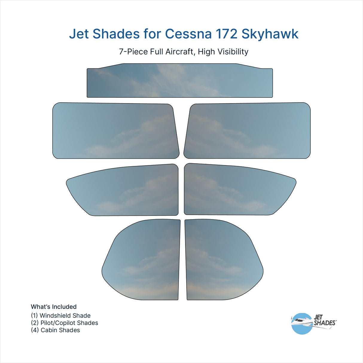 Jet Shades for Cessna 172 Skyhawk