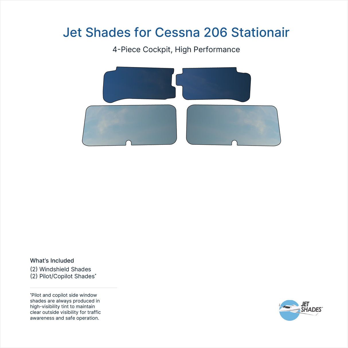 Jet Shades for Cessna 206 Stationair