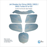 Jet Shades for Cirrus SR20 / SR22 / SR22 Turbo G1 or G2