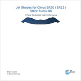 Jet Shades for Cirrus SR20 / SR22 / SR22 Turbo G6