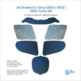 Jet Shades for Cirrus SR20 / SR22 / SR22 Turbo G6