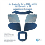 Jet Shades for Cirrus SR20 / SR22 / SR22 Turbo G1 or G2