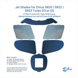 Jet Shades for Cirrus SR20 / SR22 / SR22 Turbo G3 or G5