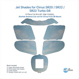 Jet Shades for Cirrus SR20 / SR22 / SR22 Turbo G6