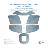 Jet Shades for Cirrus SR20 / SR22 / SR22 Turbo G7