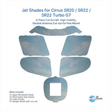 Jet Shades for Cirrus SR20 / SR22 / SR22 Turbo G7