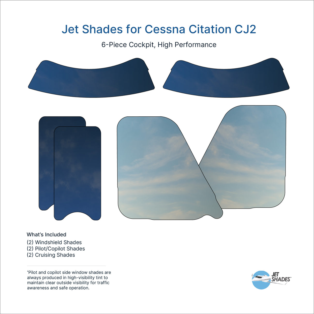 Jet Shades for Cessna Citation CJ2