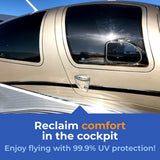 Diamond DA62 Exterior with Jet Shades installed