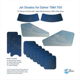 Jet Shades for Daher TBM 700
