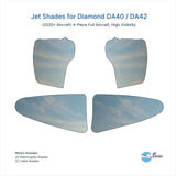 Jet Shades for Diamond DA40 / DA42