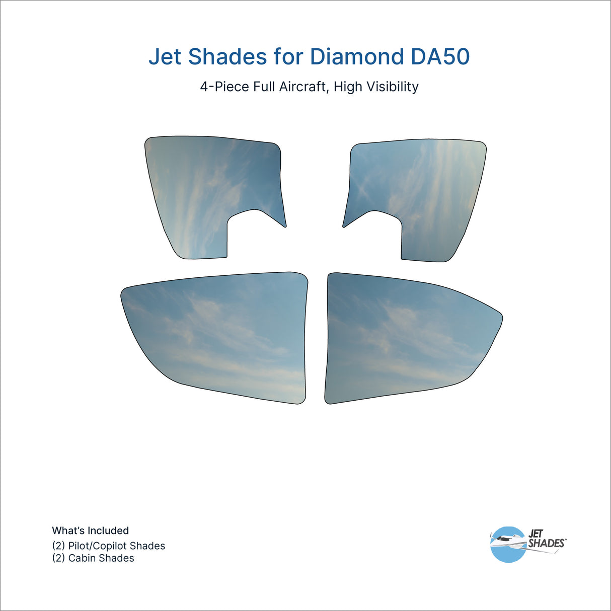 Jet Shades for Diamond DA50