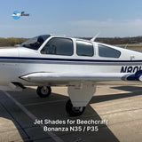 Jet Shades for Beechcraft Bonanza N35 / P35