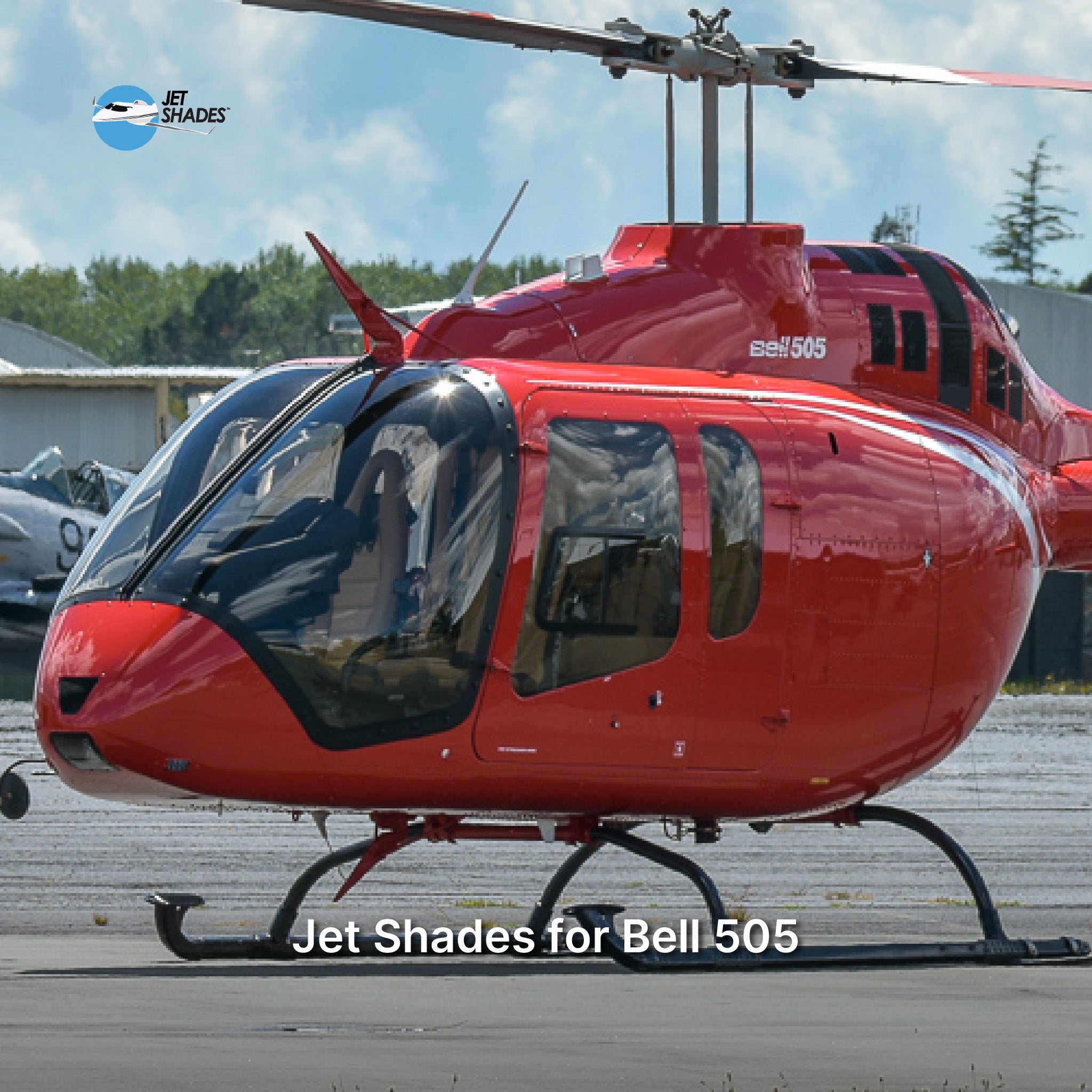 Bell 505 Jet Ranger X Helicopter Shades | Jet Shades