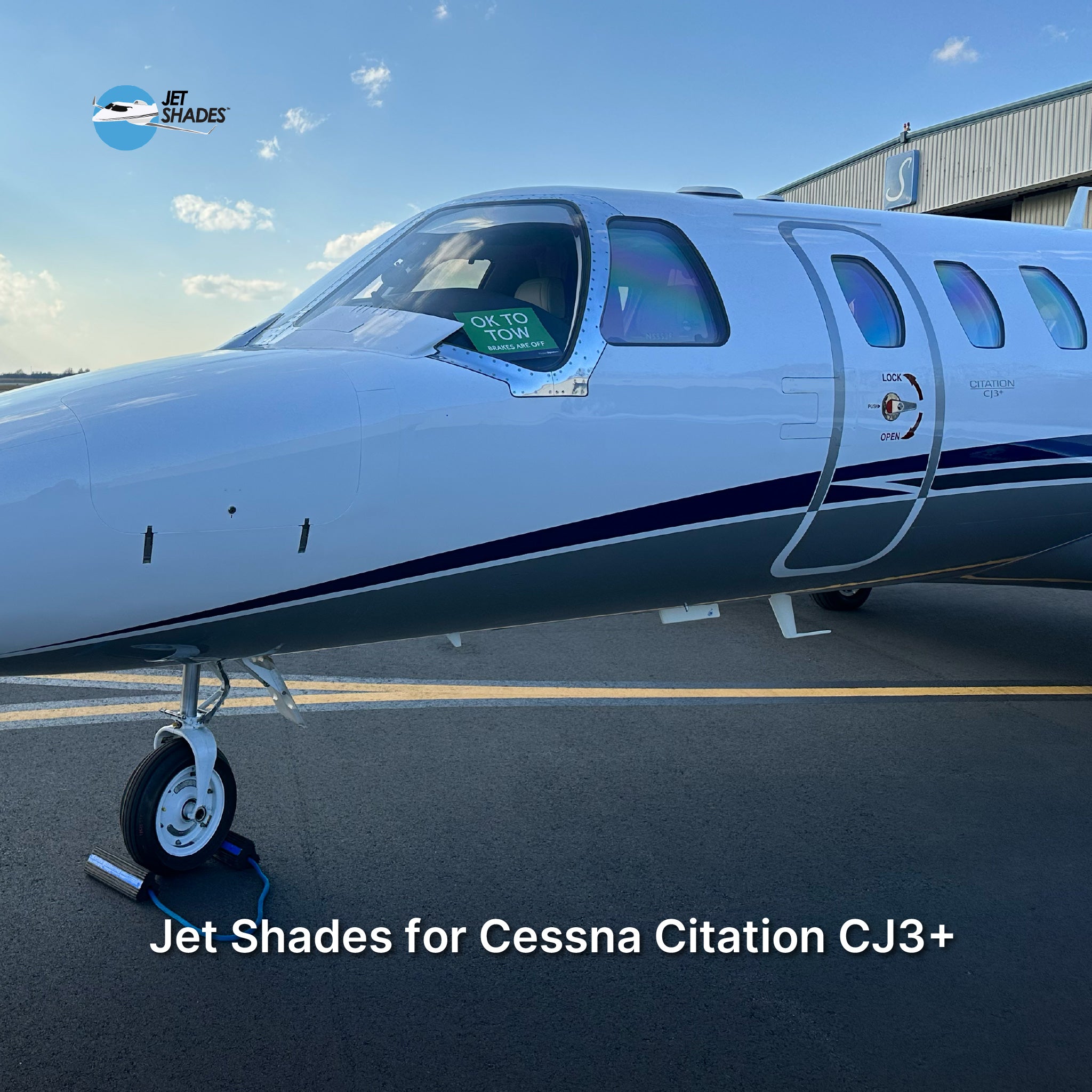 Citation CJ3+ Cockpit Shades | Jet Shades
