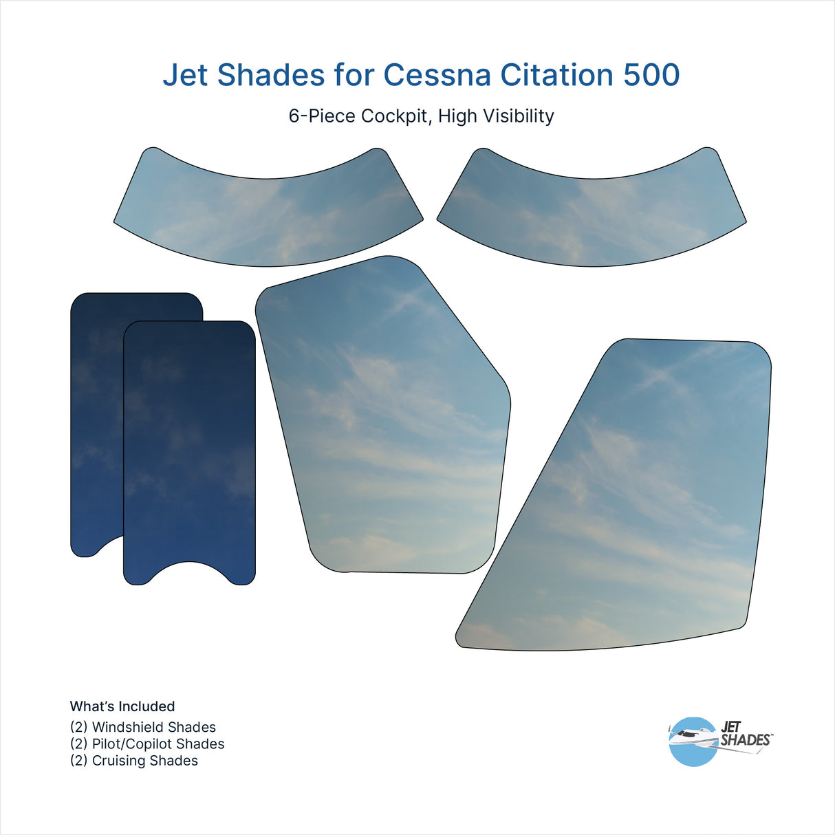 Jet Shades for Cessna Citation 500