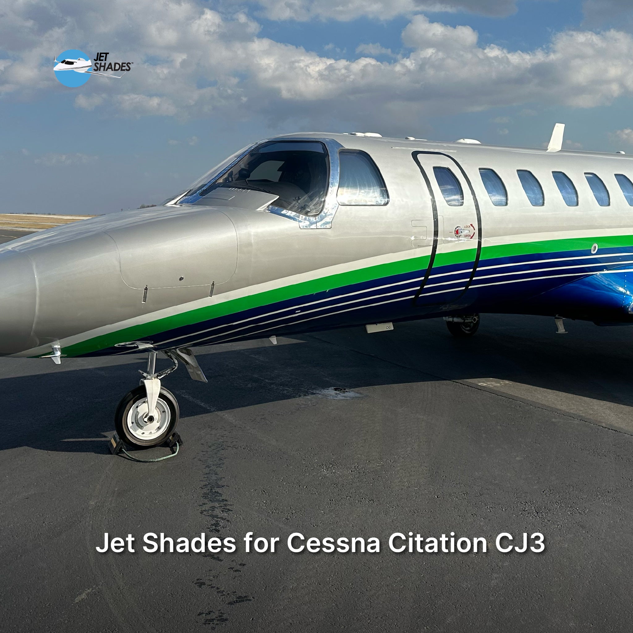 Citation CJ3 Cockpit Shades | Owner-Flown Jet | Jet Shades