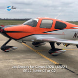 Jet Shades for Cirrus SR20 / SR22 / SR22 Turbo G1 or G2