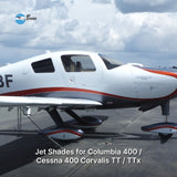 Jet Shades for Columbia 400 / Cessna 400 Corvalis TT / TTx