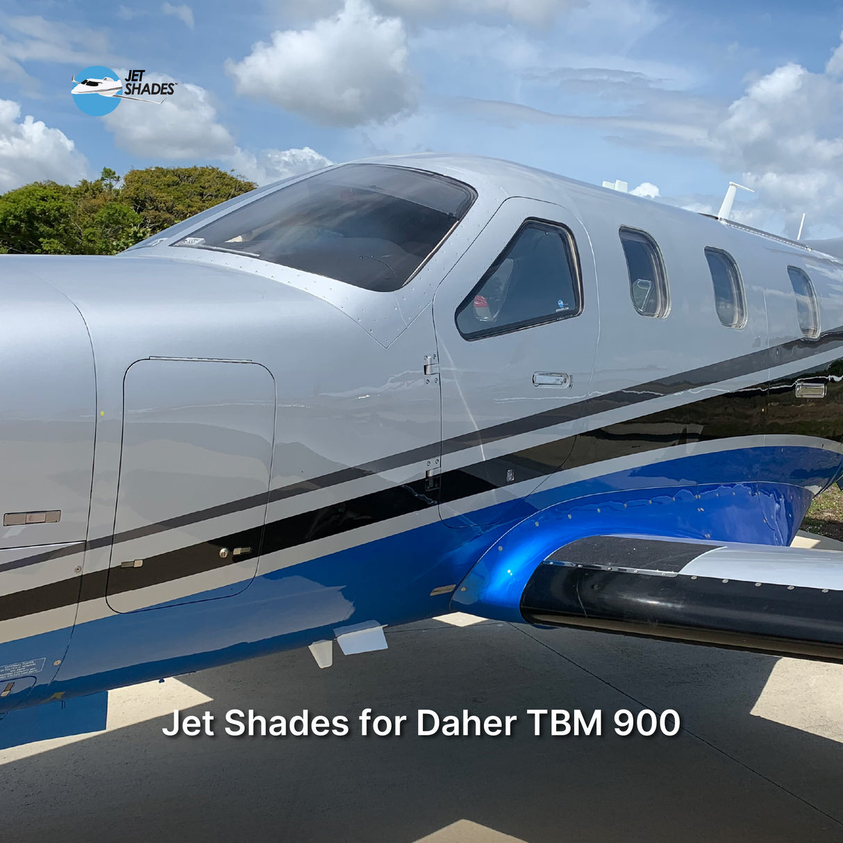 Jet Shades for Daher TBM 900