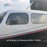 Jet Shades for Mooney M20J / M20K