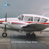 Jet Shades for Piper Aztec