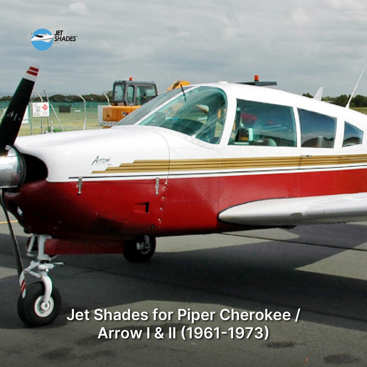 Jet Shades for Piper Cherokee / Arrow I & II (1961–1973)