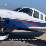 Jet Shades for Piper Saratoga II / 6X / 6XTC
