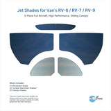 Jet Shades for Van's RV-6 / RV-7 / RV-9