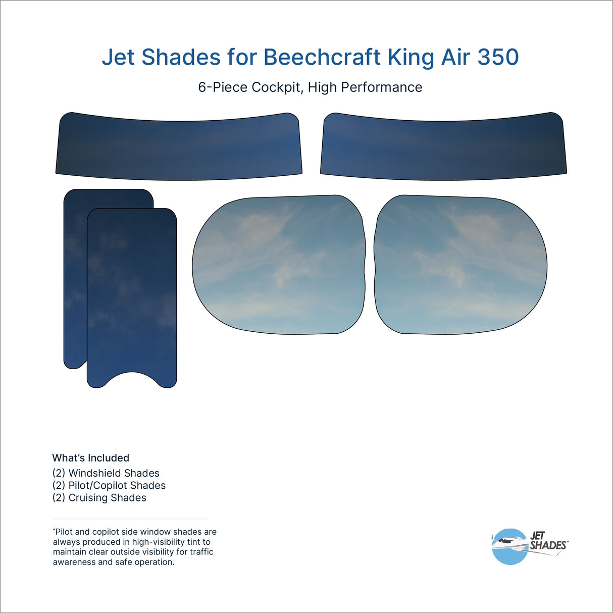 Jet Shades for Beechcraft King Air 350