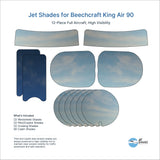 Jet Shades for Beechcraft King Air 90