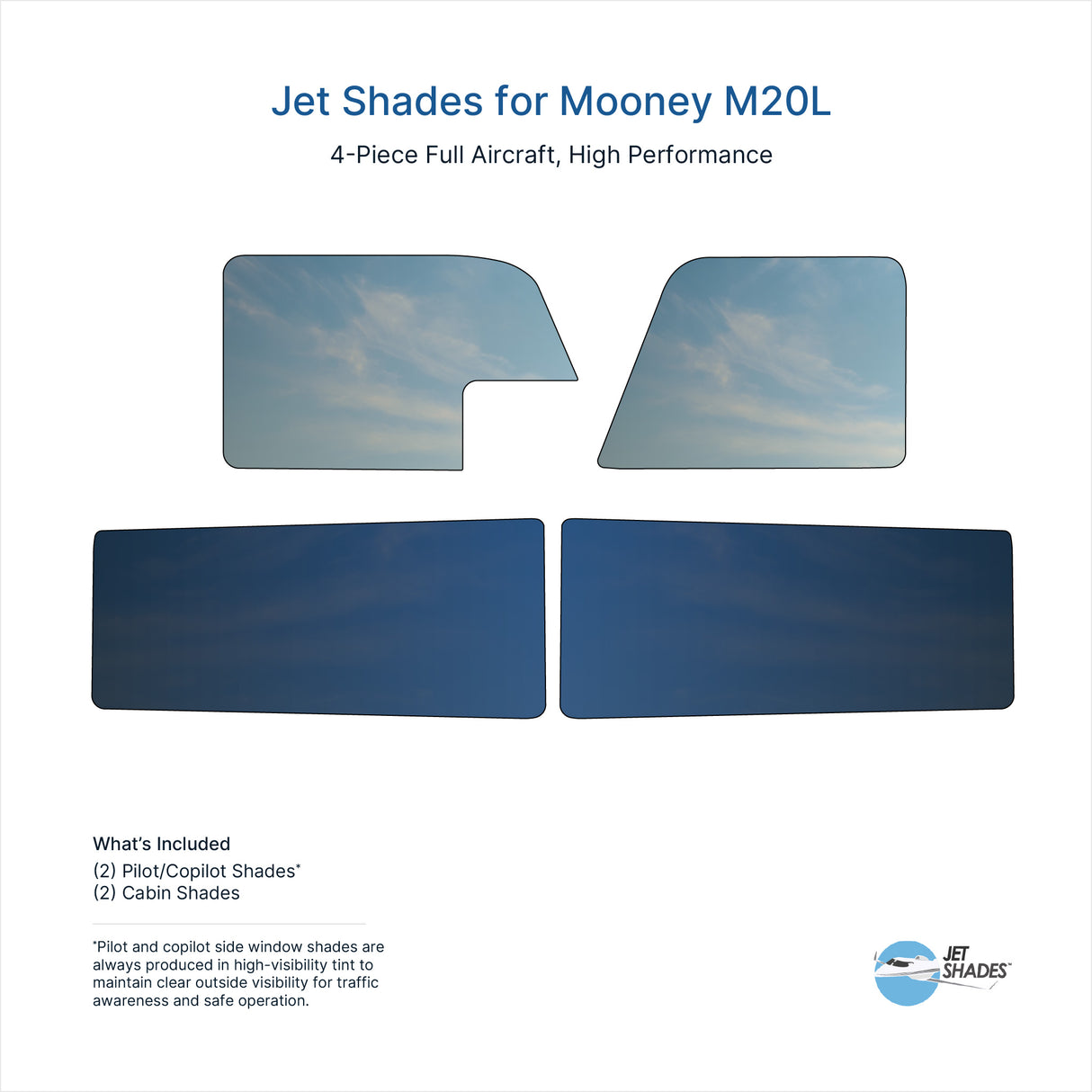 Jet Shades for Mooney M20L