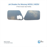 Jet Shades for Mooney M20U / M20V